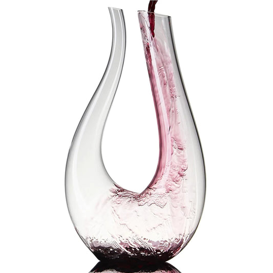 Carafe à Vin Rouge en Cristal