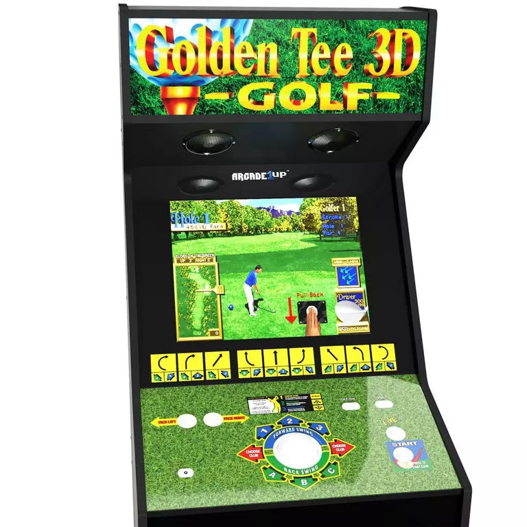 Arcade1UP Golden Tee 3D Golf Arcade Machine