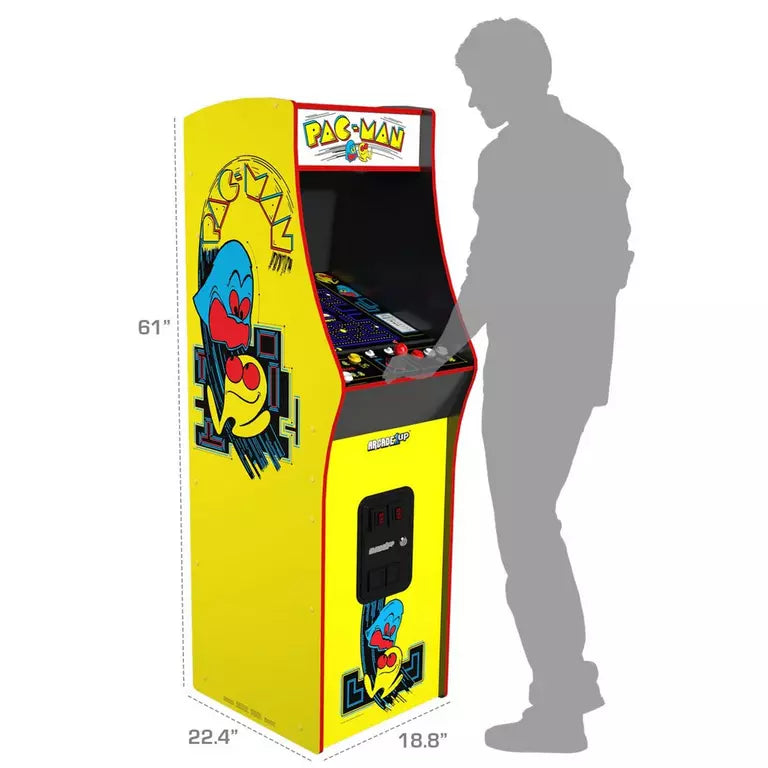 Arcade1UP Pac-Man Deluxe Arcade Machine 14-in-1 Games