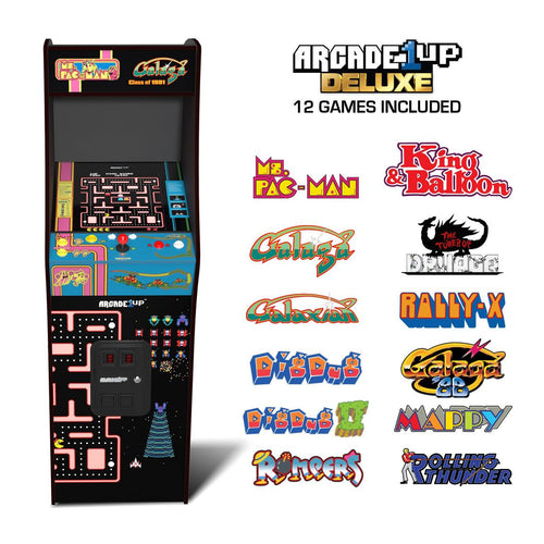 Arcade1Up Class of '81 Deluxe Arcade Machine 12-in-1 Games