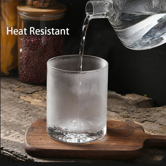 Ensemble de Bocaux en Verre avec Couvercles en Bambou