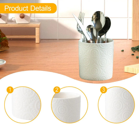 Porte-Ustensiles en Céramique